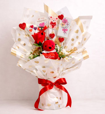 Teddy-Bouquet